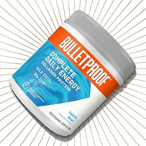 完整蛋白質、膠原蛋白肽、含 mct 油、香草豆、維生素 C、低碳水化合物酮無糖