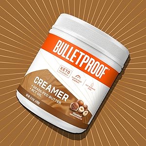 含 mct 油的酮咖啡奶精、粉狀酮奶精、防彈 c8 mct 油、榛子